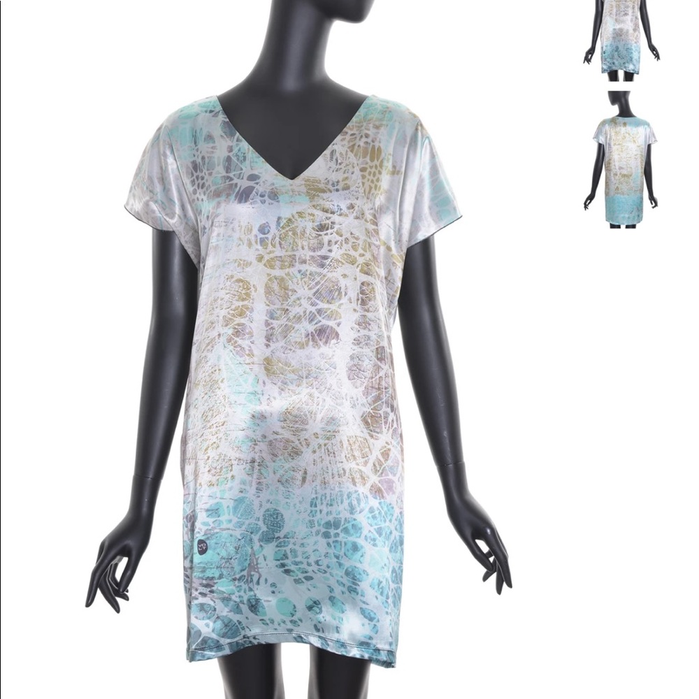 Volt Design Satin Tunic Dress